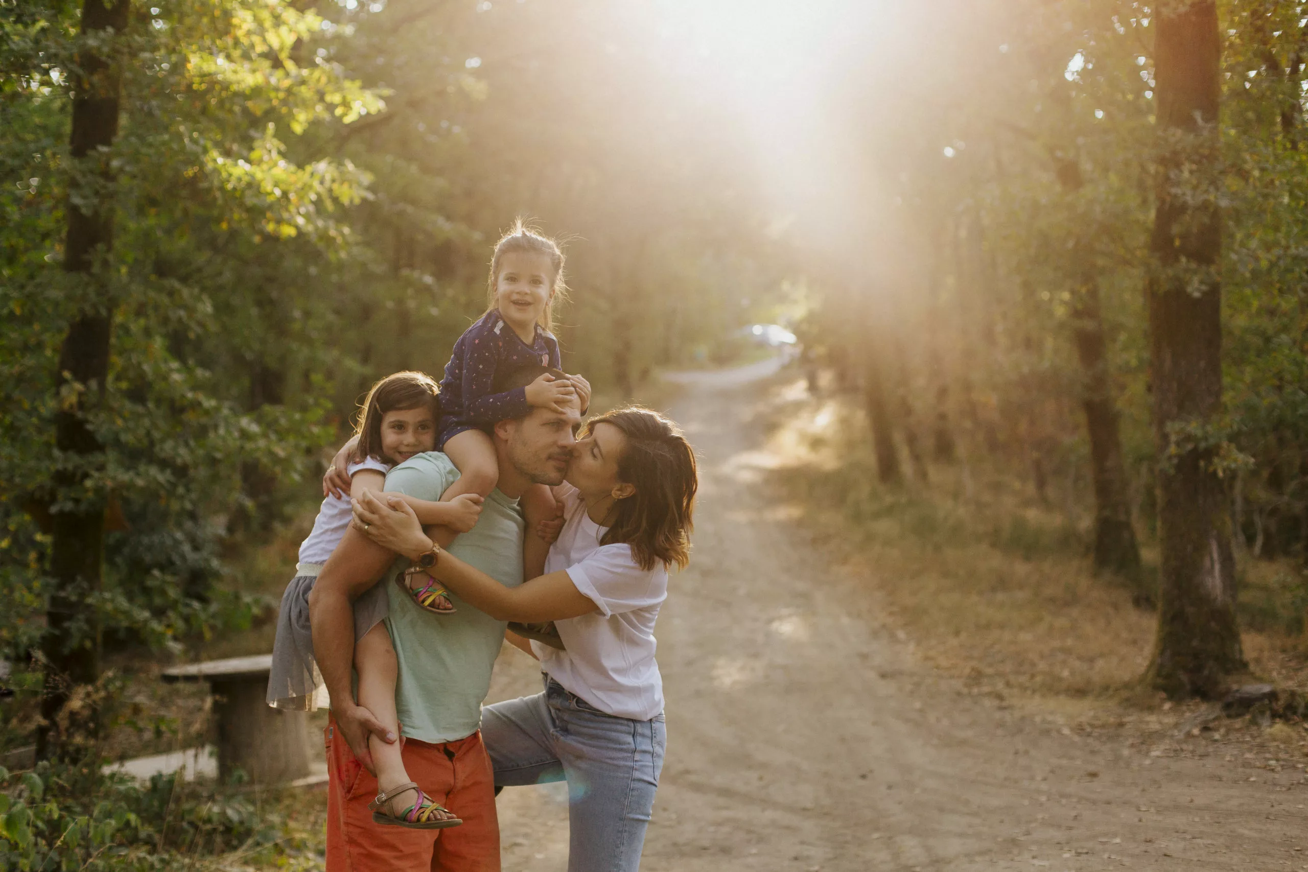 Une séance famille pétillante au coeur du Luxembourg belge